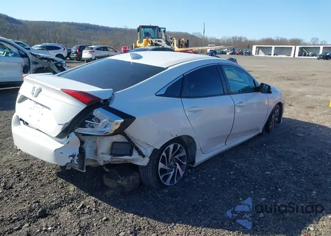 2018 Honda Civic Ex z USA, uszkodzony, nr VIN 19XFC2F77JE208273